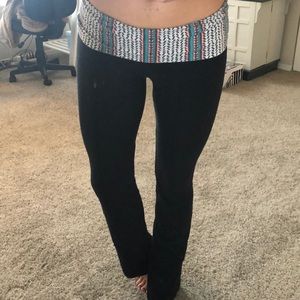 Aztec Top Black Yoga Pants